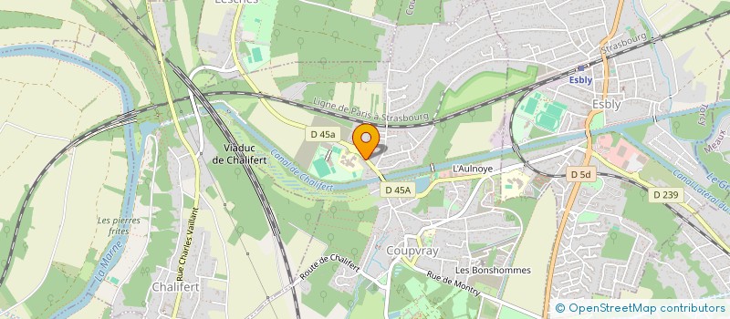 localisation de l'entreprise R.G  COUPVRAY