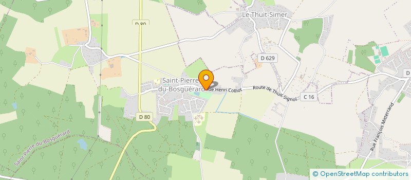 localisation de l'entreprise R & G  SAINT-PIERRE-DU-BOSGUERARD