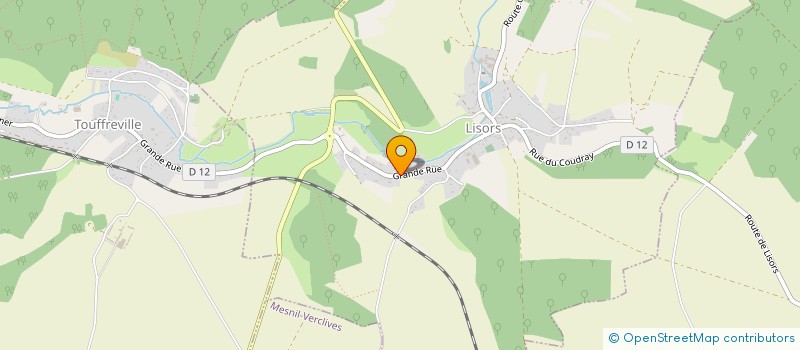 localisation de l'entreprise R G B I  LISORS