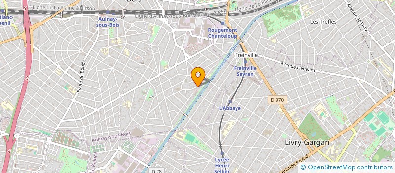 localisation de l'entreprise R&G BATIMENT à AULNAY-SOUS-BOIS