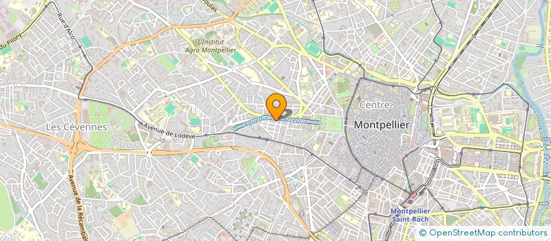 localisation de l'entreprise R.G.C DEVELOPPEMENT SUD à MONTPELLIER