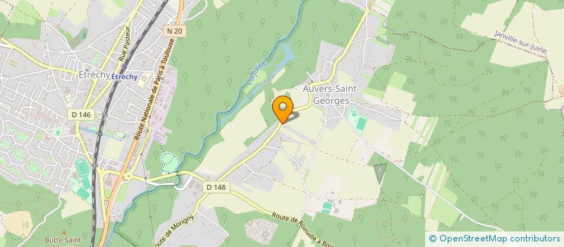 localisation de l'entreprise R.G.F.C  AUVERS-SAINT-GEORGES