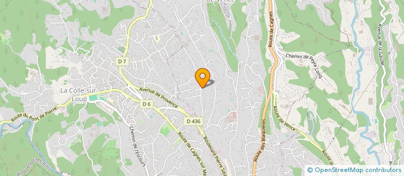 localisation de l'entreprise R&G IMMOBILIER  SAINT-PAUL-DE-VENCE