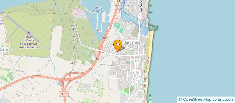 localisation de l'entreprise R G LOCATIONS  LE BARCARES