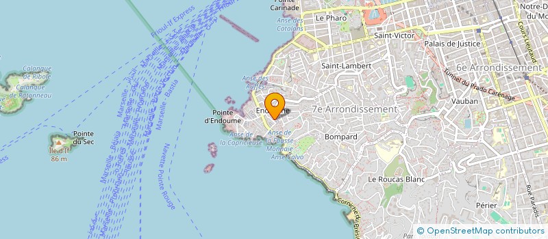 localisation de l'entreprise R.G.S.M.DISTRIBUTION à MARSEILLE