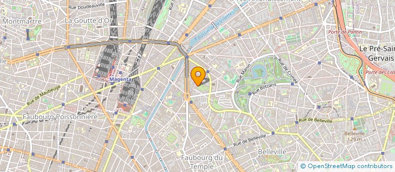 localisation de l'entreprise R G SOLUTIONS  PARIS