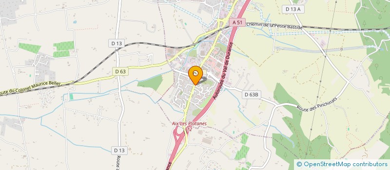 localisation de l'entreprise R.G.T.B.  VENELLES