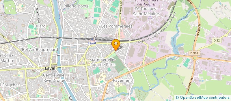 localisation de l'entreprise R-GENERATION à LAVAL