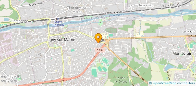 localisation de l'entreprise R.GI COUVERTURE à LAGNY-SUR-MARNE
