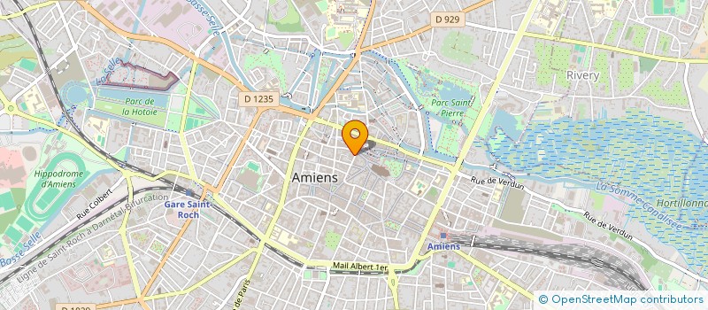 localisation de l'entreprise R. GIB à AMIENS