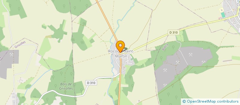 localisation de l'entreprise R GRAPHICS  ROCOURT-SAINT-MARTIN