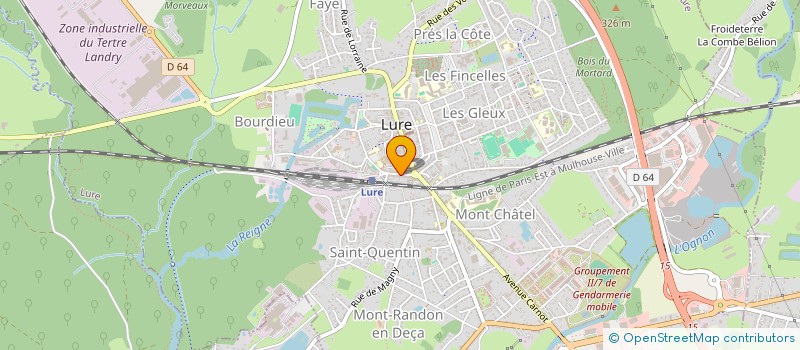 localisation de l'entreprise R GROUP FACTORY  LYOFFANS