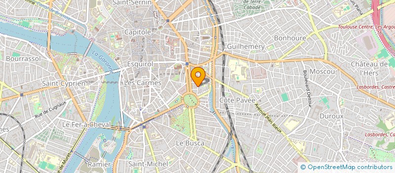 localisation de l'entreprise R-H à TOULOUSE