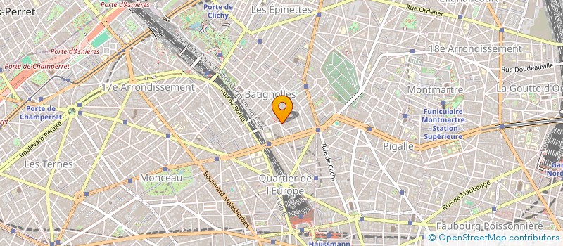 localisation de l'entreprise R H & B CONSULTING  PARIS