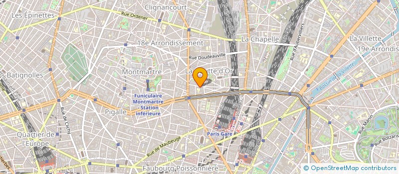 localisation de l'entreprise R & H COIFFURE  PARIS