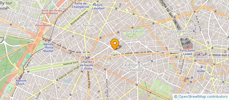 localisation de l'entreprise R.H. CONSULTANTS  PARIS