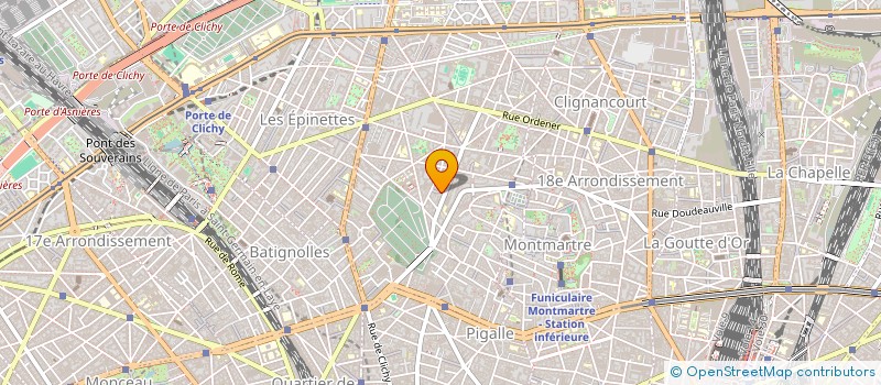 localisation de l'entreprise R.H.L 18  PARIS