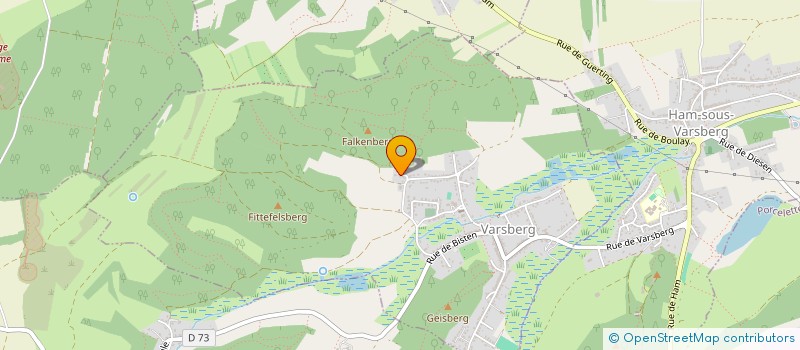 localisation de l'entreprise R.H.P.  VARSBERG