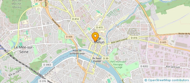 localisation de l'entreprise R H PLUS FORMATION à MELUN