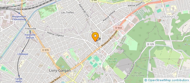 localisation de l'entreprise R&H SOLUTIONS à AULNAY-SOUS-BOIS