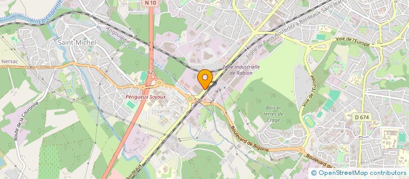 localisation de l'entreprise R-HABITAT ANGOULEME à ANGOULEME