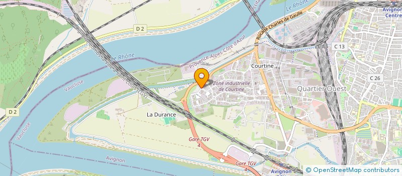 localisation de l'entreprise R-HABITAT AVIGNON  AVIGNON