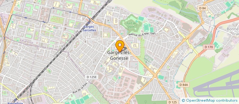 localisation de l'entreprise R HADDOUR PRESSING à GARGES-LES-GONESSE