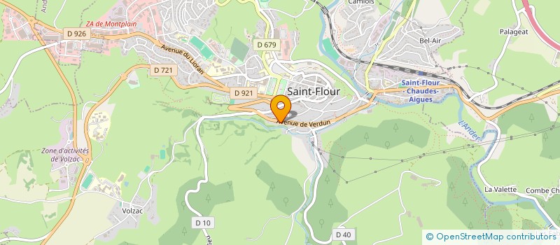 localisation de l'entreprise R'HAWK CANTAL à SAINT-FLOUR