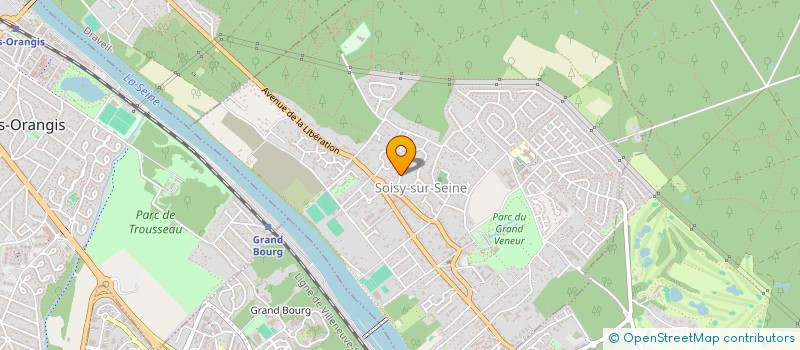localisation de l'entreprise R HOLDING à SOISY-SUR-SEINE