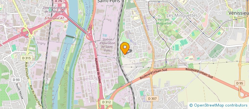 localisation de l'entreprise R.I ETANCHEITE  SAINT-FONS