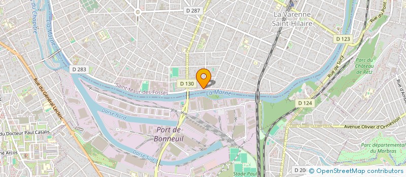 localisation de l'entreprise R&I IMMO à ST MAUR DES FOSSES