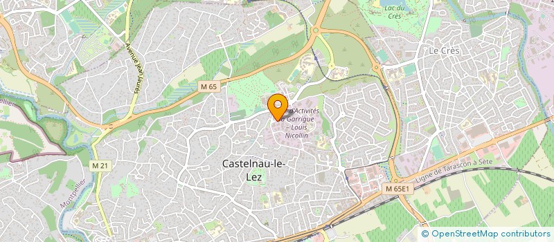 localisation de l'entreprise R.I.M.A ASCENSEURS à CASTELNAU-LE-LEZ
