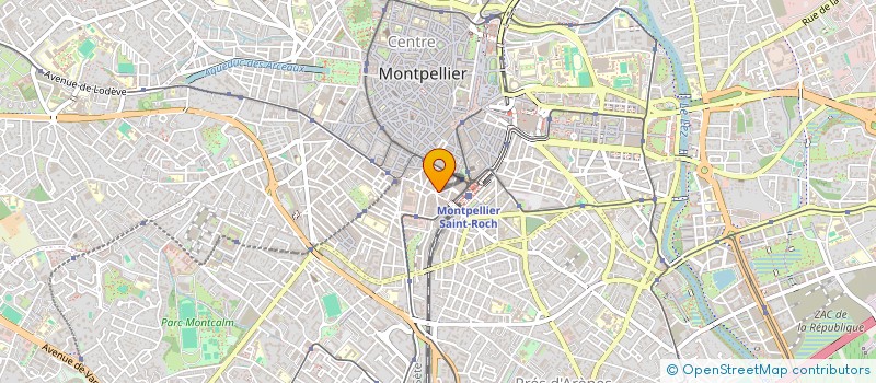 localisation de l'entreprise R.I.M. SARL à MONTPELLIER
