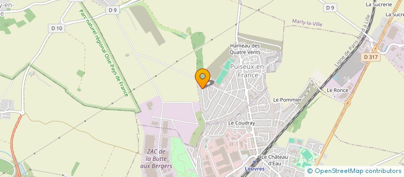 localisation de l'entreprise R I O  PUISEUX-EN-FRANCE