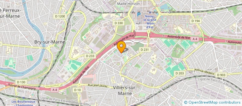 localisation de l'entreprise R.I.P. à VILLIERS-SUR-MARNE