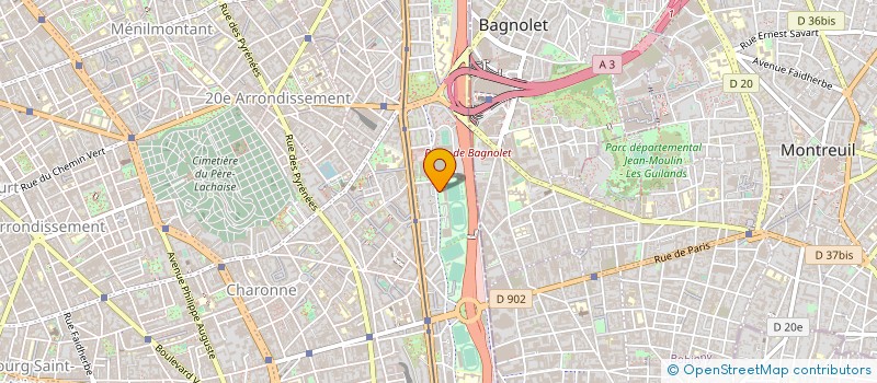 localisation de l'entreprise R I P RESIDENCE INTERNATIONALE DE PARIS à PARIS