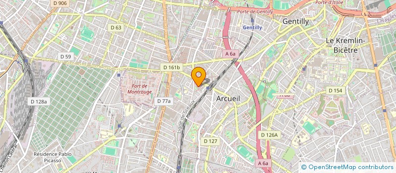 localisation de l'entreprise R.I.S.E REVELER, INSPIRER, S'ENTRAINER à ARCUEIL