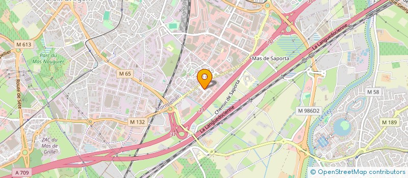 localisation de l'entreprise R.I.T.A. à LATTES