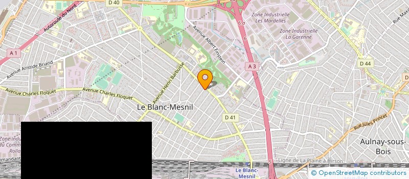 localisation de l'entreprise R.I.V BAT à LE BLANC-MESNIL