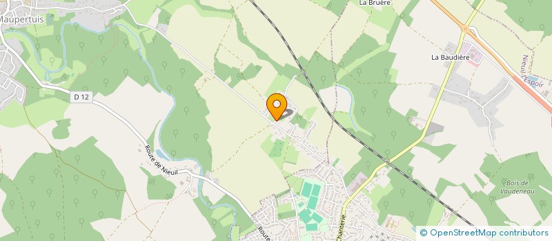 localisation de l'entreprise R. IMMO86  NOUAILLE-MAUPERTUIS