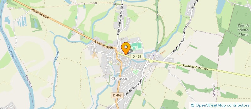 localisation de l'entreprise R-IMO  CHAUSSIN