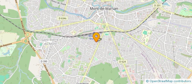 localisation de l'entreprise R IMPRIM  SAINT-PIERRE-DU-MONT