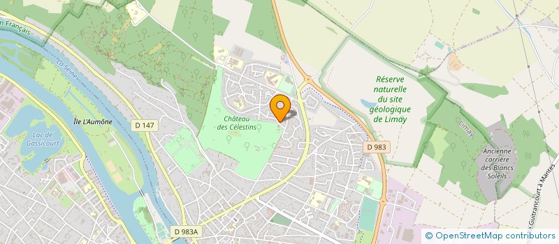 localisation de l'entreprise R IMSEC à VERNOUILLET