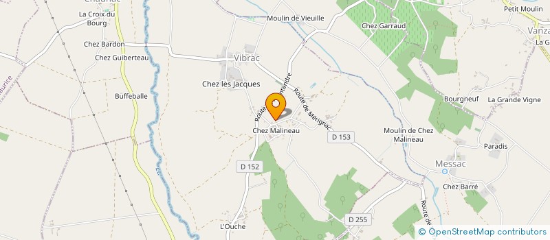 localisation de l'entreprise R'INNOV  MONTENDRE