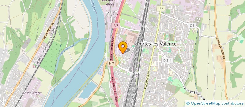 localisation de l'entreprise R-ISOLATION  PORTES-LES-VALENCE