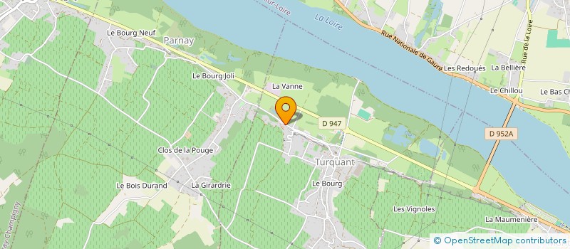 localisation de l'entreprise R.J 49  TURQUANT