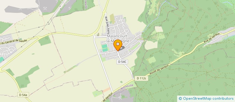 localisation de l'entreprise R.J.  AMNEVILLE