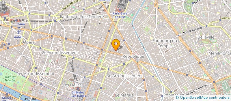 localisation de l'entreprise R. K  PARIS