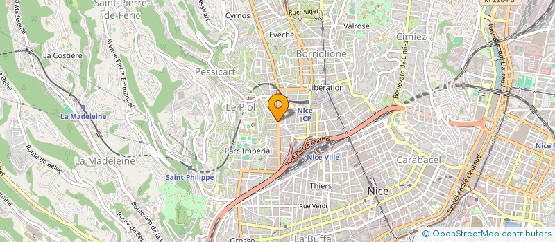 localisation de l'entreprise R&K à NICE