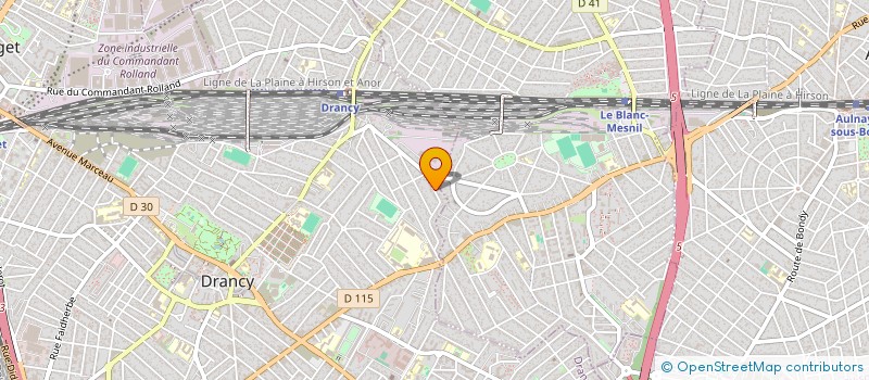 localisation de l'entreprise R K GARAGE ROUSIER KALFA à DRANCY